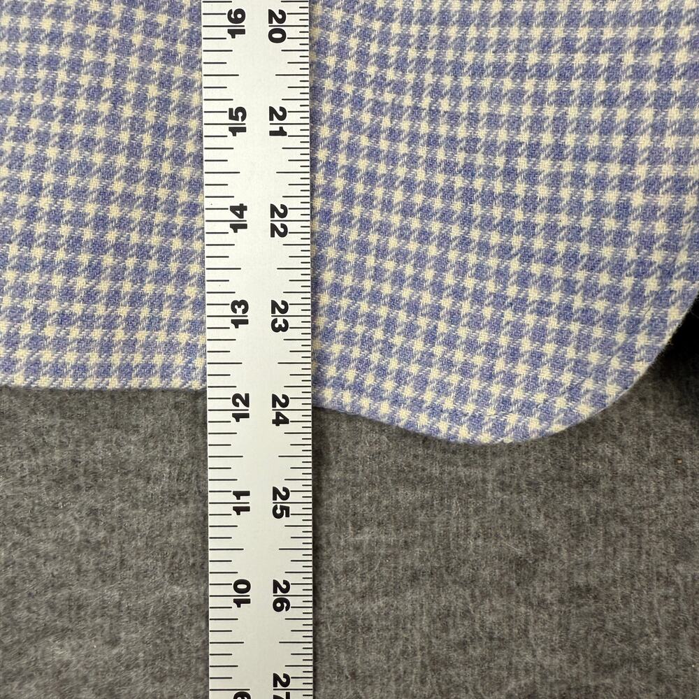 VTG Pendleton Pure Wool Plaid Blazer Single Button Jacket Shoulder Pads Sz Small - Picture 5 of 11